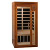 Dynamic Barcelona 1 to 2 Person Low EMF FAR Infrared Sauna For Home