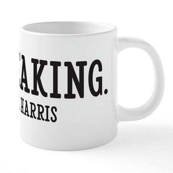 CafePress - I'm Speaking Kamala Harri - 20 Oz White Ceramic Mega Mug