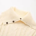 thumbnail image 3 of Cardigan Côtelé à Manches Longues pour Femmes, Lenon Cloud Knit, Boutonné, 3 of 4