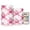 Bows and Wildflowers Pattern, variant on Set of 2 Flameless Candles Lights with Remote Control Flickering LED Candles Electric Candles for Home Decor Parties Blossoming Lotus