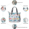 thumbnail image 4 of Diaper Bag Tote Satchel Waterproof Messenger Diaper Bags for Mom and Dad Multifunction Large Travel Tote Bags, 4 of 6