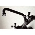 thumbnail image 4 of Kingston Brass KS213ORB Double Handle Wall Mount Kitchen Faucet, 4 of 4