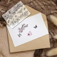 thumbnail image 5 of Cherry Blossoms Clear Stamps Japanese Sakura Flowers Butterfly Reusable Retro Transparent Silicone Stamp Seals for Scrapbooking Photo Album Decorative Journaling Card Making, 5 of 9