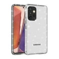 thumbnail image 2 of Glitter Clear Case for Samsung Galaxy A33 5G, Shining Sparkle Bling Military Grade Soft TPU Anti-Scratch Shockproof Cover Full Coverage Non-Yellowing Non-Slip Translucent Slim Lightweight Case,White, 2 of 5