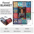 thumbnail image 2 of 8 Year Old Boy Gift Blanket 60"x50", 8 Year Old Boy Birthday Gift Ideas, Birthday Gift for 8 Year Old Boy, Best Birthday Gifts for 8 Year Old Boy, 8 Year Old Boy Gifts, 8th Birthday Boy, 2 of 6
