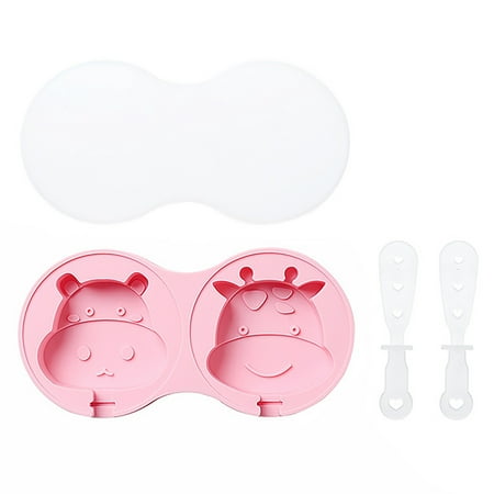 

Honeeladyy Discount Handmade DIY Silicone Ice Cream Mold Making Ice Box Popsicle Mold