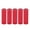 Fireball Red, variant on Suodoka Aluminum Alloy Bike Shifting Cable Tube Cap for 4mm Shift Cables, High Durability Replacement End Caps Accessories, 5 Pack, Fireball Red Color (0.16 inches / 4 mm Diameter)