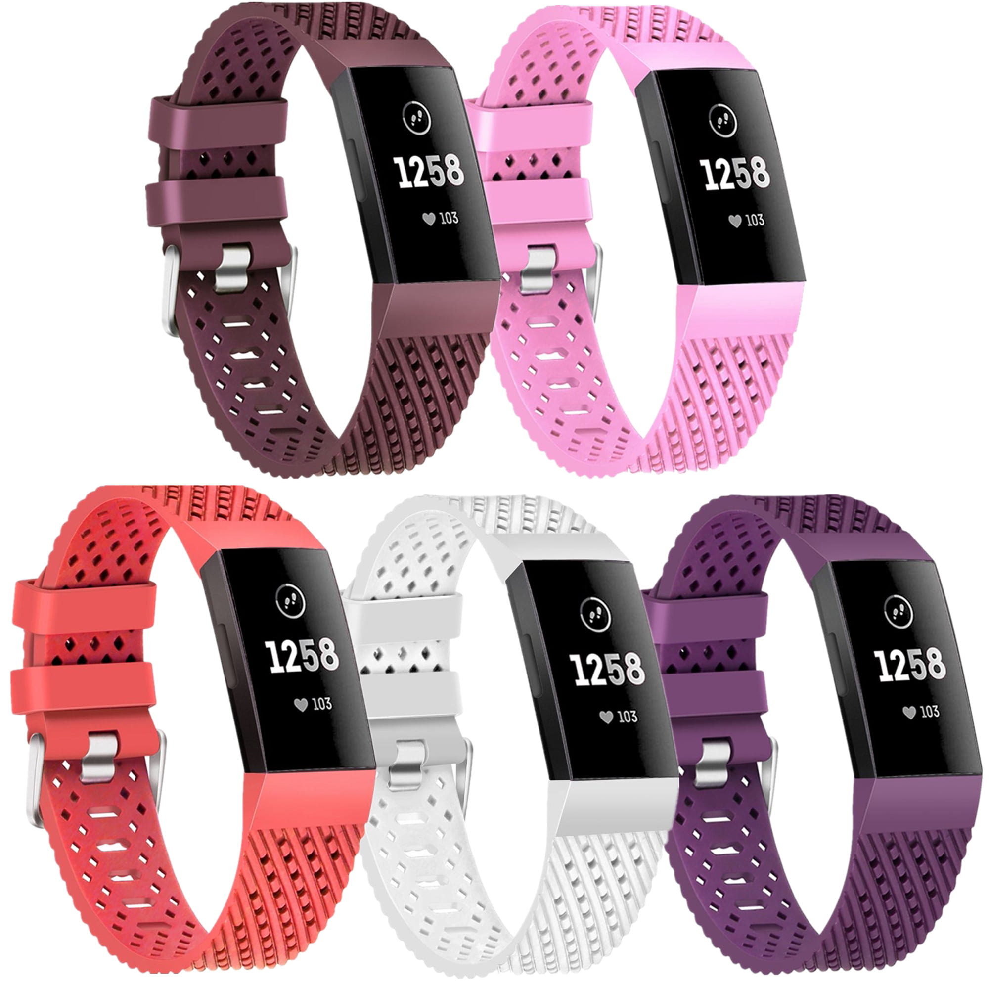 fitbit charge 3 replacement bands walmart