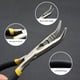 thumbnail image 2 of Alicates multiusos de acero inoxidable, alicates de corte de línea de extracción de gancho para manualidades de pesca con punta doblada o recta, 2 of 5