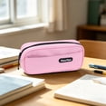 thumbnail image 5 of Large Capacity Pencil Case, Double Layer Pencil Pouch with Water Repellent Fabric, Dirt Resistant Stationery Organizer for Students, Office, Travel, 5 of 6