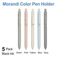 thumbnail image 3 of Morandi Series Neutral Pens - 5 Pieces Fine Point Gel Pens with Classic Design, 3 of 5