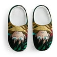 thumbnail image 3 of Izuku Midoriya My Hero Academy Kid's Cotton Slippers Winter Warm Soft Plush Slippers with Rubber Sole Non-Slip Indoor Outdoor Slip on Shoes Fluffy House Slippers For Boys Girls Teen, 3 of 8