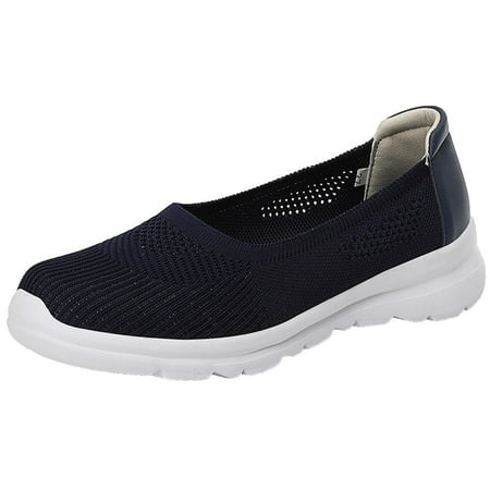 

AnuirheiH Women Shoes Mesh Solid Non-Slip Pumps Shoe Sneakers Casual Shoes Student Running Shoes Sale on Clearance