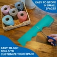 thumbnail image 5 of Carson Dellosa 65' Teal Rolled Scalloped Bulletin Board Borders (1 roll), 5 of 5