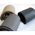 thumbnail image 2 of Funda de volante de cuero de fibra cosida a mano, perforada, transpirable, antideslizante, cosida a mano, productos para automóviles hechos a mano, 2 of 3