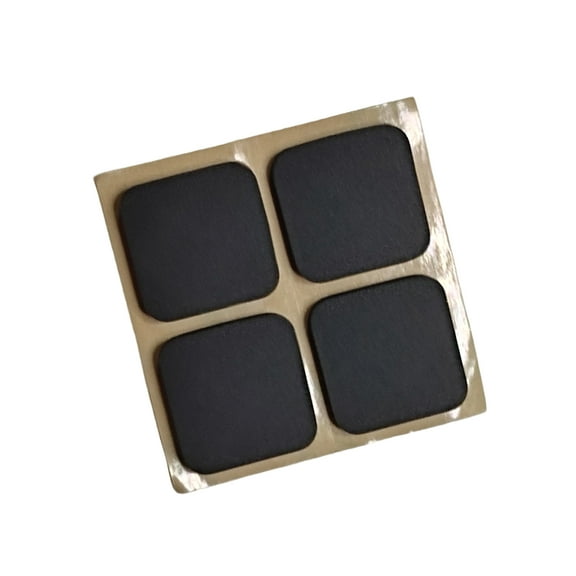 4PCS Reinforced Anti-Slip Keyboard Pads: Grip for Typists &Gamers