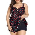 thumbnail image 1 of Traje De Baño Mujer Dos Piezas Talla Grande Dama Bañadores, 1 of 5