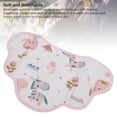 thumbnail image 4 of 10-Layer Absorbent Cotton Burp Rag Bib, Soft Breathable Baby Towel for Drool, Face Wipe and Burping, Adorable Cloud Shape Design, Machine Washable, PFAS and BPA , Suitable for, 4 of 7