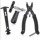 thumbnail image 1 of Alicates para eslabón de bicicleta + herramienta de derrape de cadena + comprobador de cadena indicador de desgaste de cadena herramienta abridor removedor de cierre alicates herramienta cadena de derrape juego de herramientas para bicicleta Rojo Verde Cocina, Decoración y Otros, 1 of 5