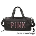 thumbnail image 1 of New Ladies Waterproof Sequin Gym Bag With Shoes Compartment Yoga Bag-n, 1 of 2