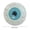 Blue, variant on Halloween Inflatable Eyeball, Xinsrenus 23.6 Inch Luminous Color Changing Halloween Decoration, PVC LED Remote Control Party Balloon Indoor Outdoor Garden Decor, Blue