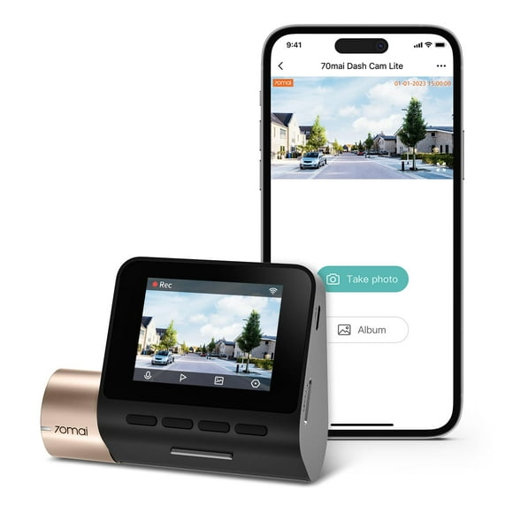 Dash Cam 70mai Lite 1080P Full HD Sony IMX307 130° WDR