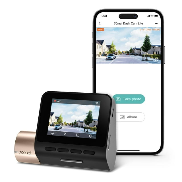 Dash Cam 70mai Lite 1080P Full HD Sony IMX307 130° WDR