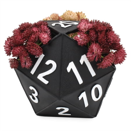 Esterno 20-Sided Dice Planter Pot' D20 Shaped Gardening Container