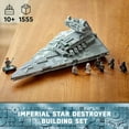 thumbnail image 2 of Star Wars Imperial Star Destroyer Buildable Starship Set, Star Wars Toy for Kids with Darth Vader & 25th Anniversary Minifigure Cal Kestis, Star Wars Gift for Boys, Girls and Fans, 75394, 2 of 7