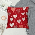 thumbnail image 2 of HENGT  Valentines Pillow Covers Red Heart Valentines Day Decor Throw Pillow Covers Valentines XOXO Cushion Cases Decoration for Holiday Farmhouse Wedding Home Sofa Couch, 2 of 5
