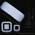 thumbnail image 3 of Secopad Non-Slip Bathtub Stickers, 72 PCS Safety Bathroom Tubs Showers Treads Adhesive Decals Scraper, 3 of 8