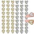 thumbnail image 1 of 60 piezas de decoración de uñas 3D, gemas y piedras de uñas en forma de corazón para uñas acrílicas, joyería de manicura, diamantes de imitación para uñas, dijes para decoración de uñas para mujeres, 1 of 7