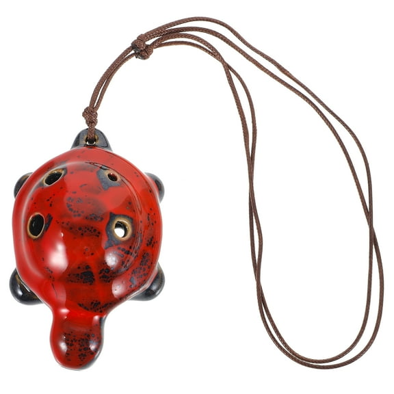 6 Hole Turtle Ocarina Smooth Surface Affordable Child