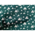 thumbnail image 5 of oneOone Tissu Popeline de Coton Imprimé Géométrique Triangle BTY 42 Pouces de Large, 5 of 5