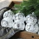 thumbnail image 4 of Juego de 6 bolas de árbol de Navidad colgantes bola transparente 6cm, 4 of 5