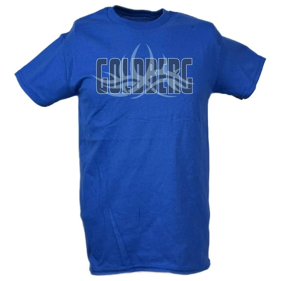 Bill Goldberg Royal Blue WWE Mens T-shirt XL