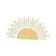 thumbnail image 4 of Pegatina de pared de medio sol, pegatinas de pared de sol, calcomanías de pared de sol extraíbles, papel tapiz para fondo, sala de estar, decoración, 4 of 9