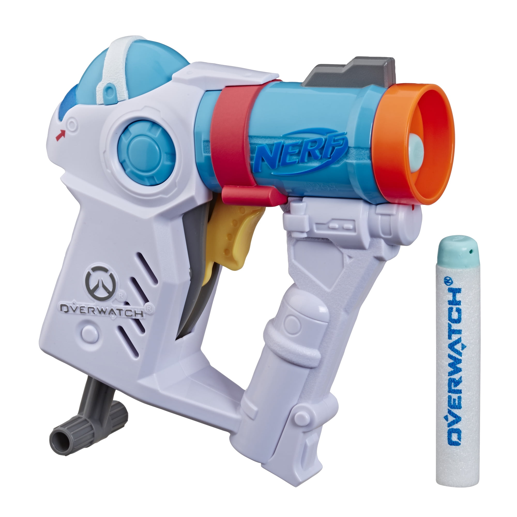 NERF Overwatch Micro Shots Tracer Single Shot Blaster 01 W/ 3 Darts in Stock for sale online 