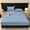 Blue, variant on Twin XL Fitted Sheet Only - Deep Pocket Fluffy Velvet Fitted Bed Sheet - Ultra Soft, Wrinkle & Fade Resistant, Boho Floral Light Pink Bedding