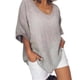 thumbnail image 1 of Women Oversize Tunic Summer Casual Baggy Blouse T Shirt Half Sleeve Tops Plus Size, 1 of 2