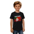 thumbnail image 4 of T-shirt Fille Col Rond T-Shirts Graphiques T-Shirts Décontractés pour Fille de 12-13 Ans Tenues, 4 of 5