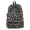 Black, variant on Fuzzy Leopard Print Backpack Soft Plush Casual Daypack Large Capacity Lightweight Travel Commute Shoulder Bag
