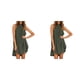 thumbnail image 1 of Qarigey Vestido de tiras Traje de verano con cuello halter Cuello Dulce regalo Elegancia Elegante Vestidos sin mangas Ropa de dama Type10 NO10, 1 of 6