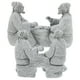 thumbnail image 1 of 2 piezas de decoración artística creativa para el hogar, piedra arenisca, adorno zen, accesorio de paisaje, gris, 1 of 8