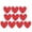 Red, variant on YAHHU 10PCS Heart Shaped Rhinestones Applique 4cm / 1.6 inches Hot Fix Sewing Patches Clothing Shoes Decoration, Red