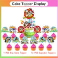 thumbnail image 3 of baby Looney Tunes Party Supplies Honeycomb Centerpieces Table Toppers Backdrop Decorations for Birthday, 3 of 6