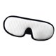 thumbnail image 1 of visera para dormir Acolchado Bloqueo Esponja 3D con correa Cubierta de sombra cómoda Sombra de ojos suave para siestas Magideal visera, 1 of 7