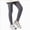 A36-Dark Gray, variant on Girls' Fleece Lined Leggings Cotton Kids Thick Warm Pants(Green,6-7 Years)