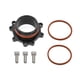 thumbnail image 1 of BILLET EXHAUST FLANGE Set For HONDA TRX250R ATC250R 1985 - 1989 250 ATC TRX 250R WITH O-RINGS STAINLESS ALLEN BOLTS, 1 of 5