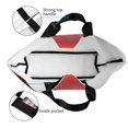 thumbnail image 4 of Balery Red Moon Lava Bolsa Tote Estilo Estético con Cremalleras, Bolsa de Hombro, Bolsa de Compras Grande y Plegable, 4 of 8